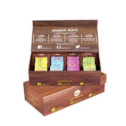 Yaşam Kürü Çayı 4 lü Çay Seti Özel Kutu - Orjinal Yaşamkürüçayı