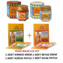 Tiger Balm 4'lü Set  Tiger Balm 4'lü Set